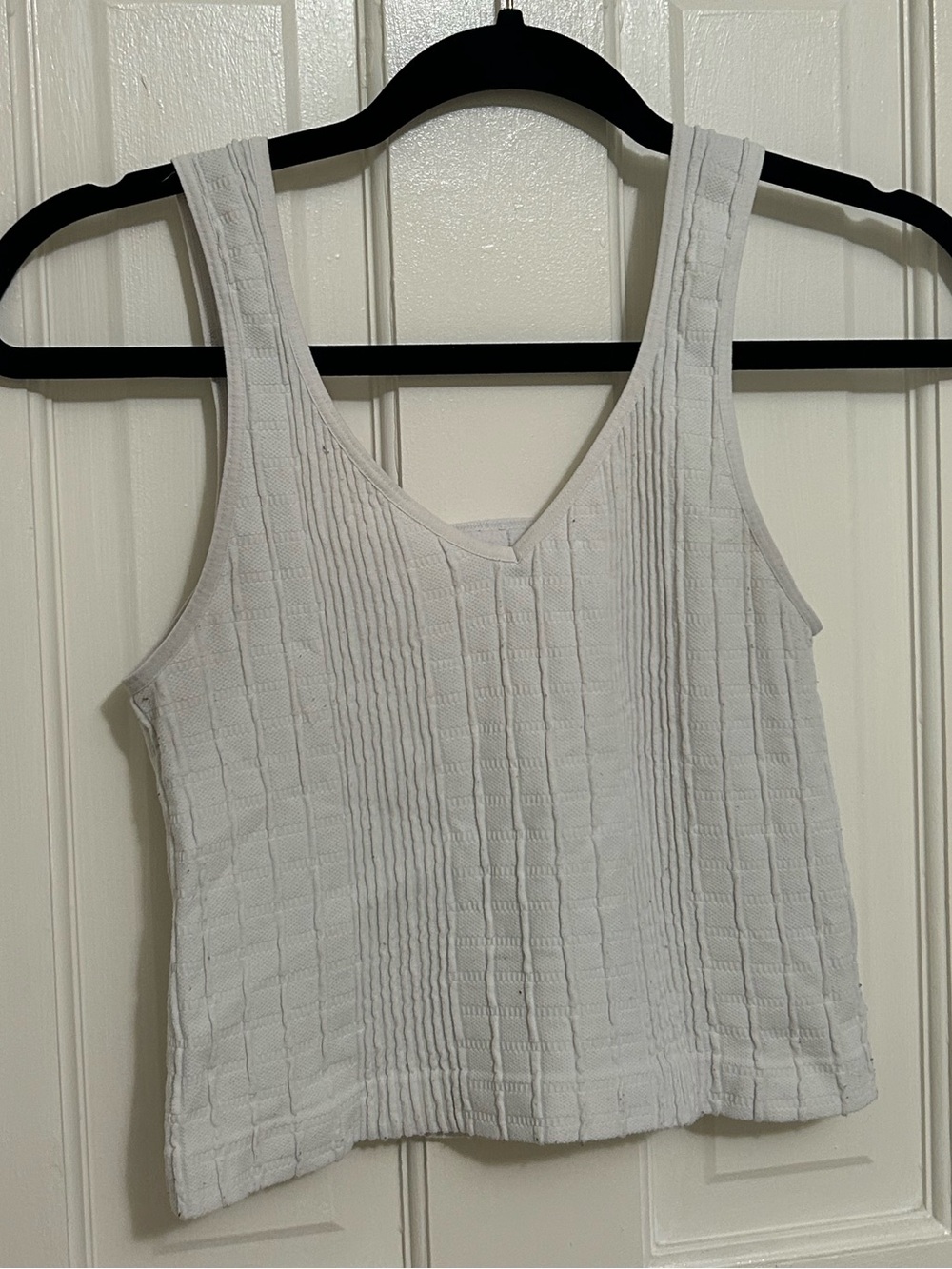 Willow & Root White Knit Tank Top